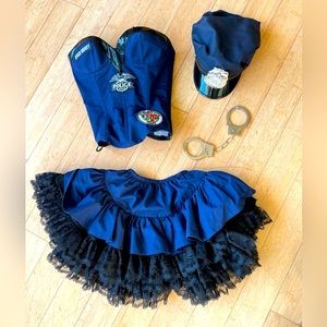 Vintage Trashy Lingerie in Los Angeles / NAUGHTY COP COSTUME - OFFICER NAUGHTY